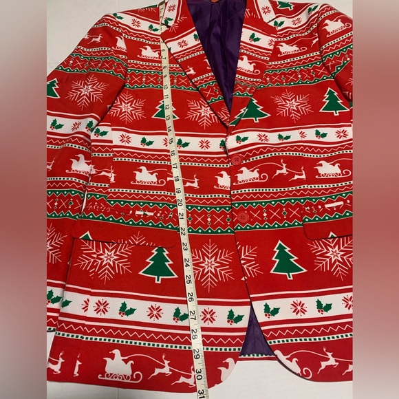 Opposuits Men’s Fun Ugly Christmas Suit 42 - Picture 7 of 10